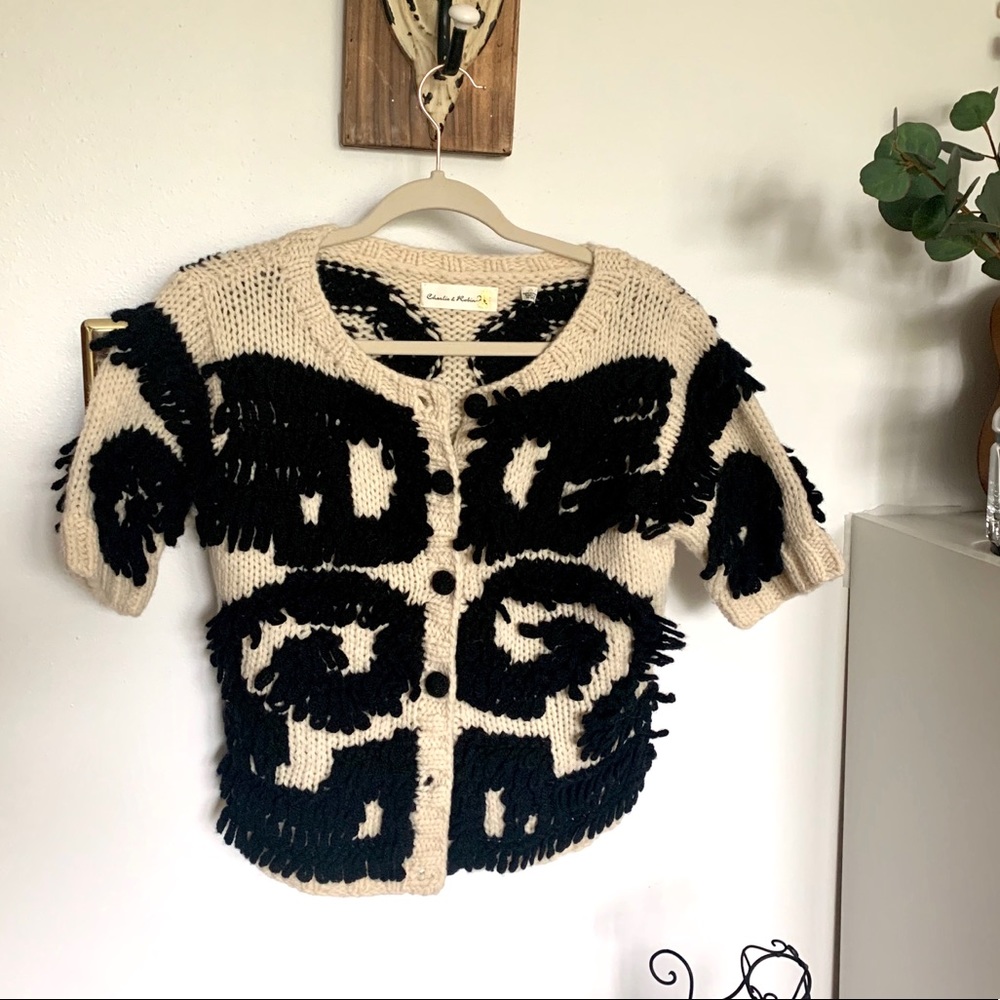 ANTHRO Charlie & Robin Shaggy Wanderings Cardigan